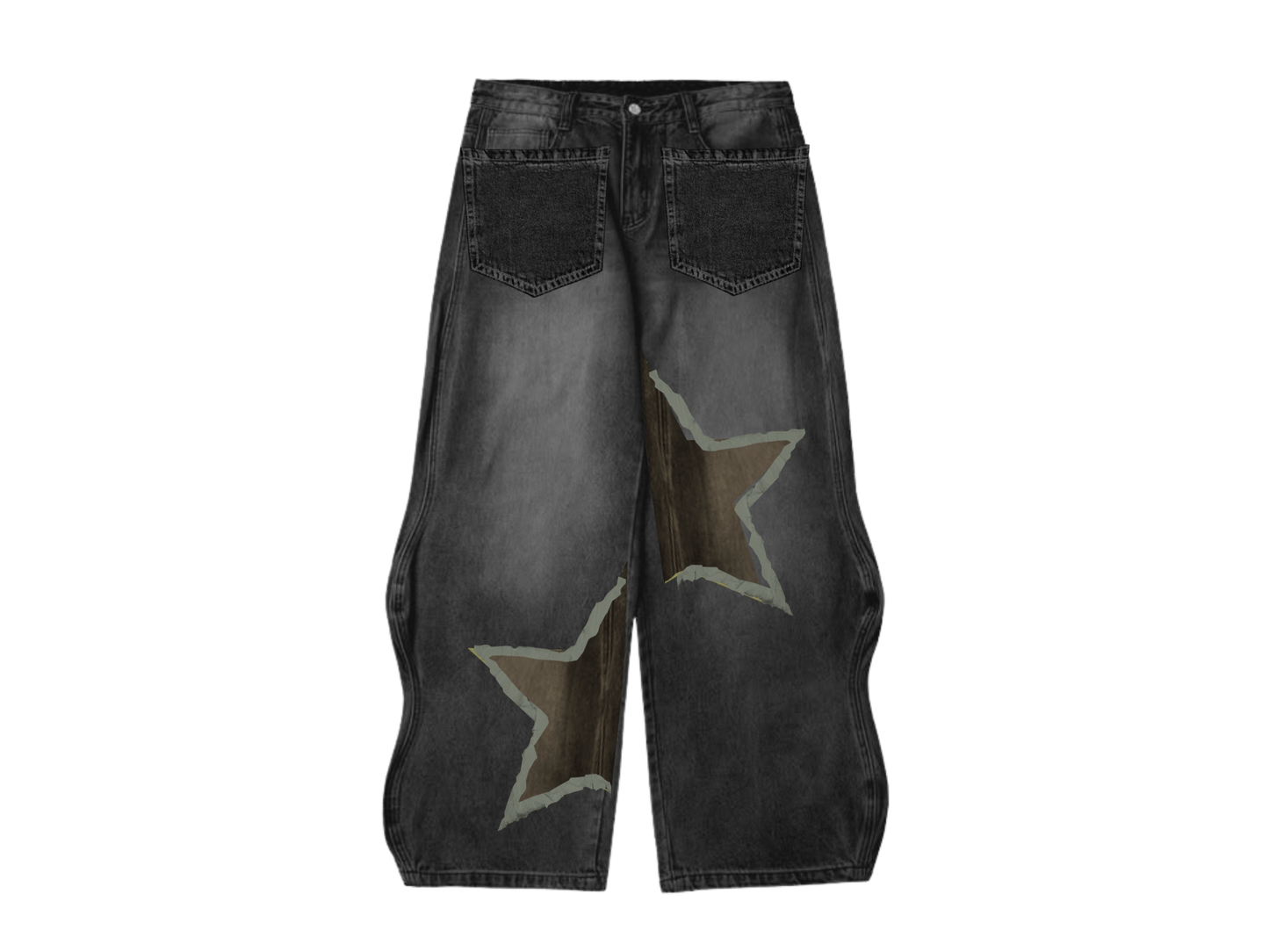 DRFT "STARRY PLEASURE" baggy denims Pre Order